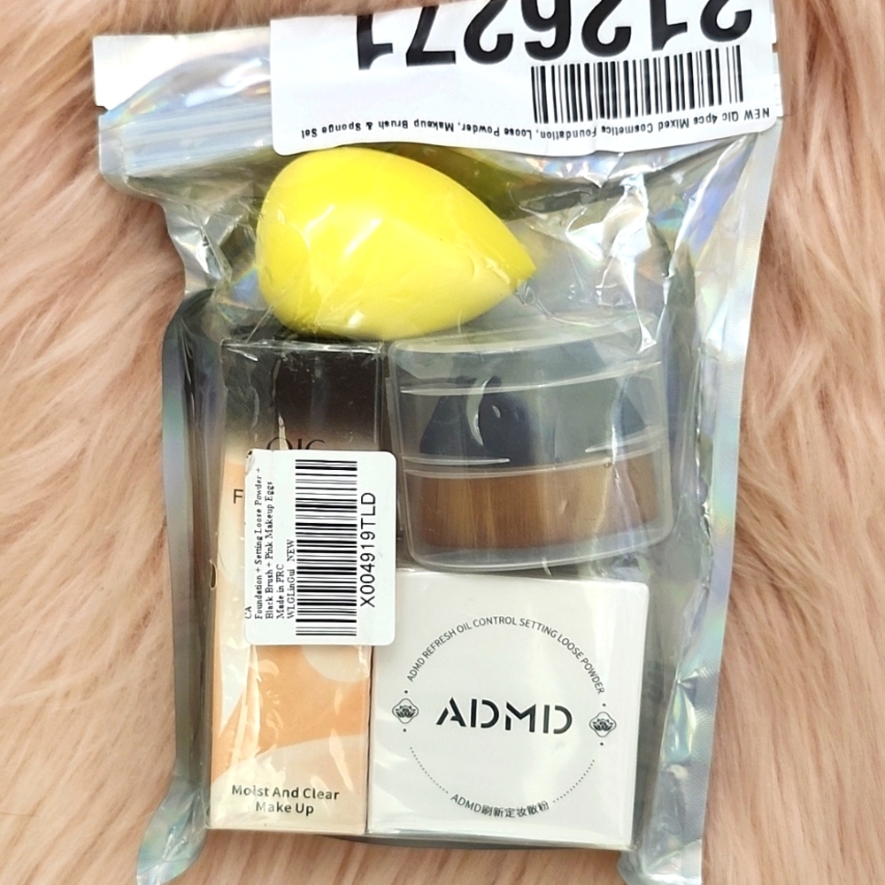 Brand New Qic & MORE ASSORTED COSMETICS-4CT